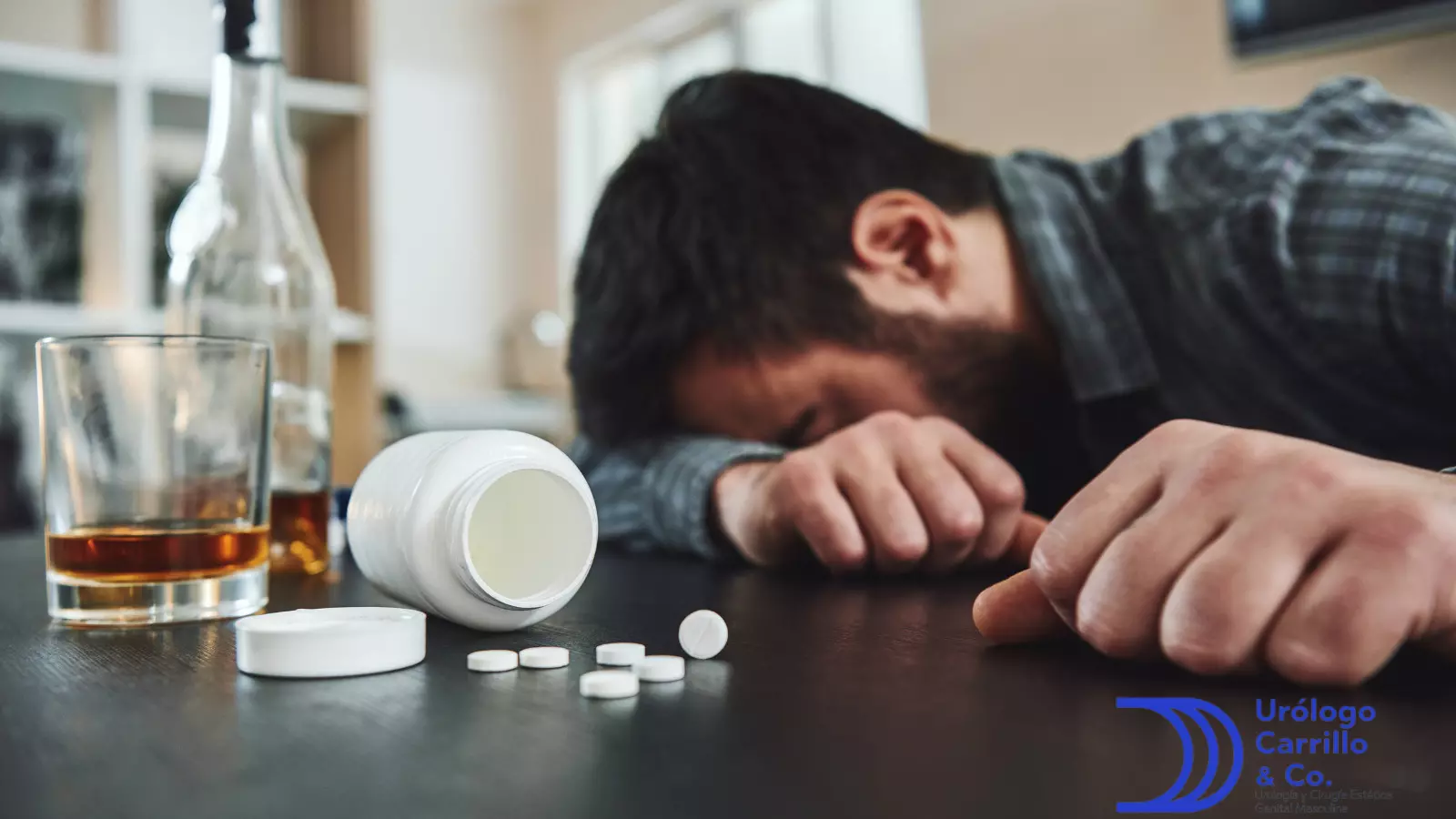 El uso de alcohol y drogas recreativas causan un gran problema con tu erección 