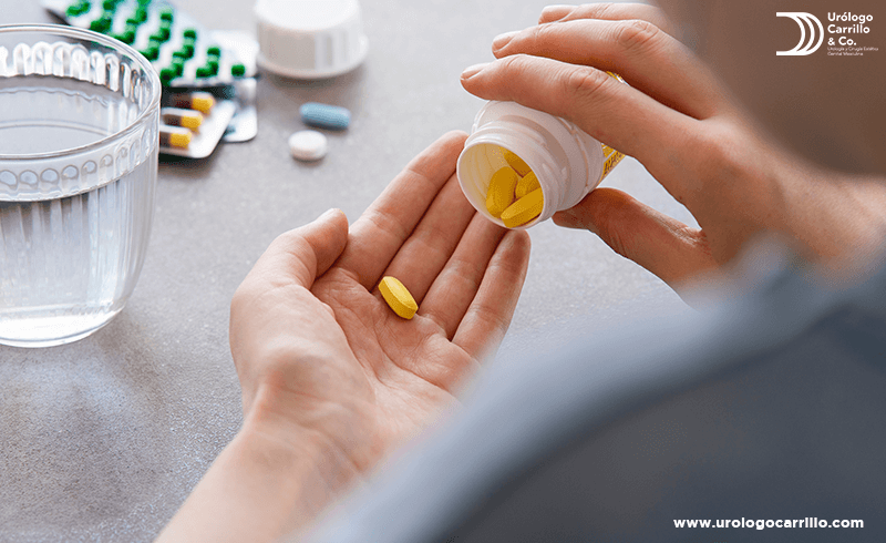 El uso de antibióticos es común en casos de nitrito en la orina