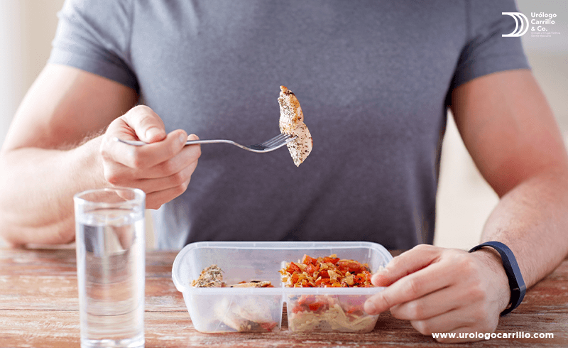 Una dieta balanceada aumenta la calidad de vida, y la testosterona