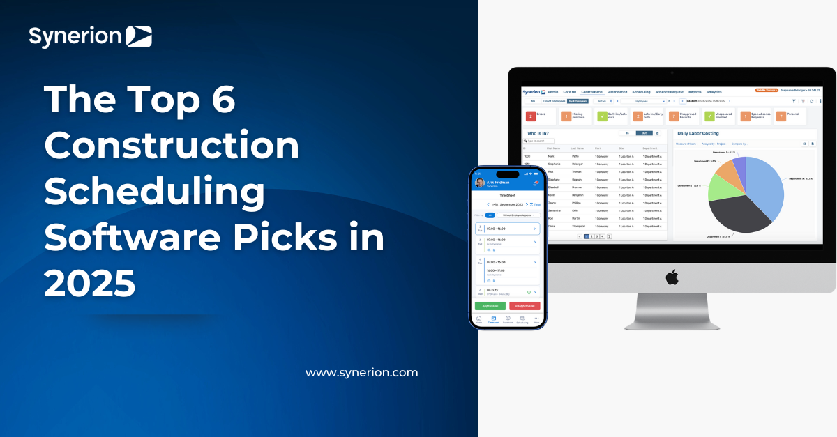 The Top 6 Construction Scheduling Software Picks in 2025