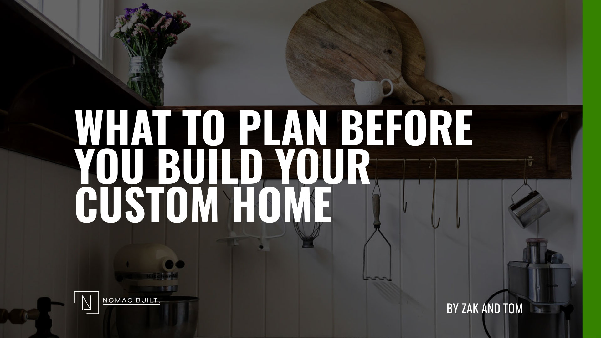 Designing your custom home in Hobart - planning guide by Nomac Built