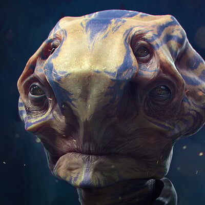 Alien creature concept