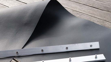 Grafik lineare und ringförmige Installation mit Aluminium Verbindungssets.