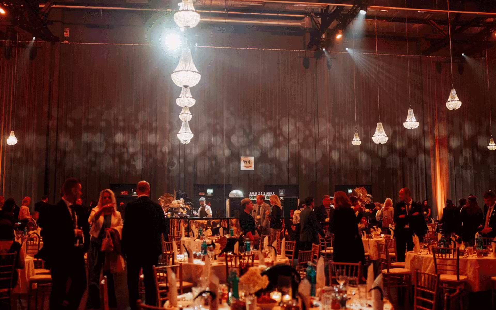 Ceremonial hall and celebrations of the Golden Badge of Honour of Würth Germany