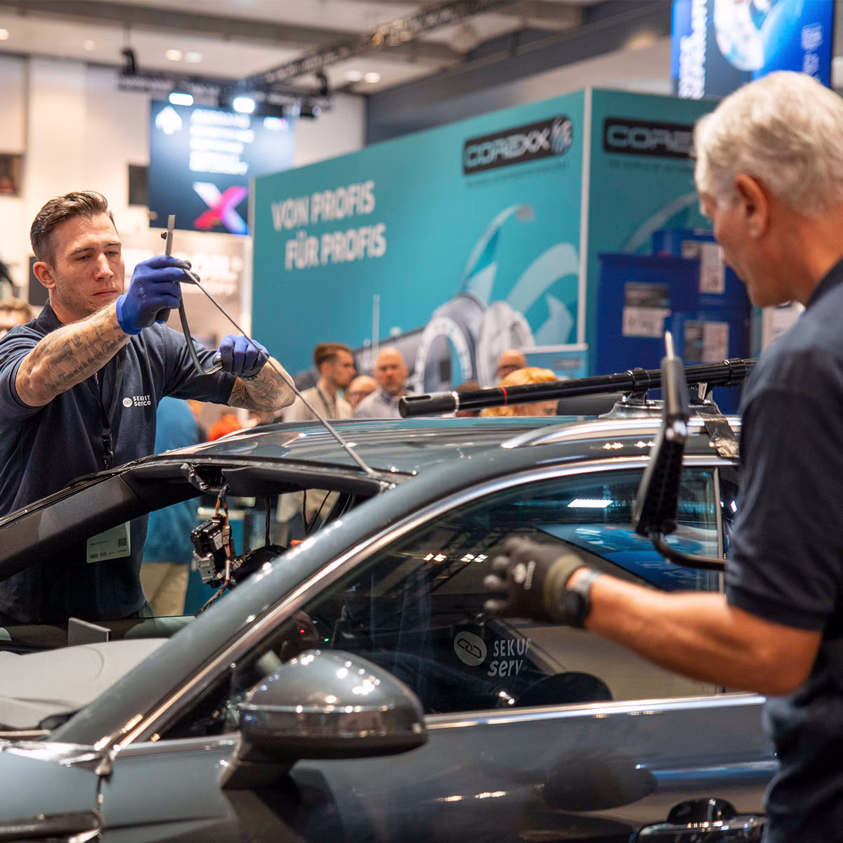 Messestand auf der MSX _CARAT AUTOMITIVE_ Projekt marbet