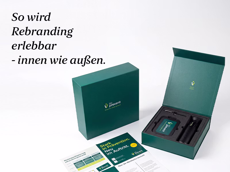 Rebranding wird erlebbar 