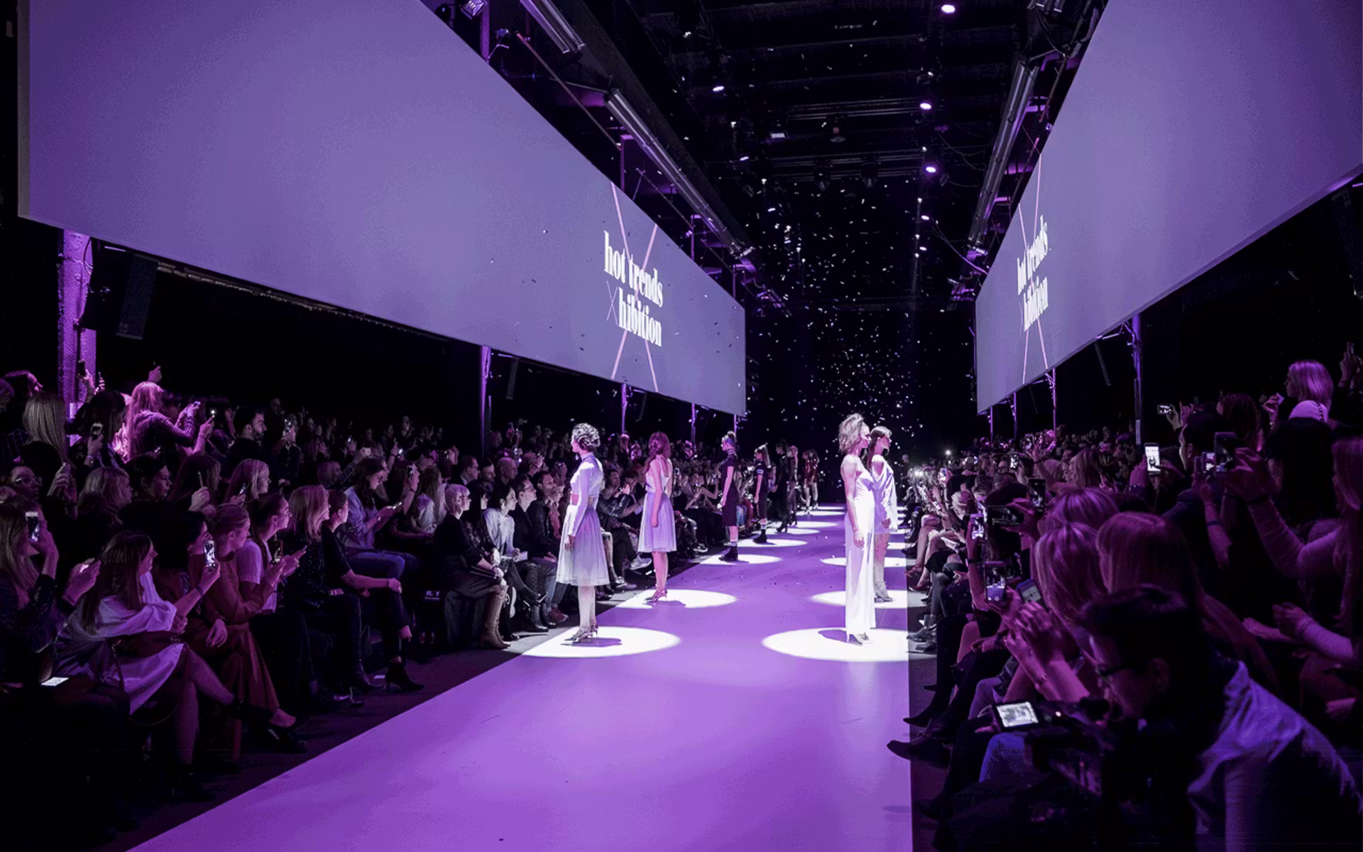 Cat Walk der Maybelline Fashion Show 2017_ marbet projekt 