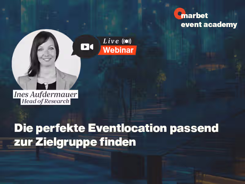 Die perfekte Eventlocation passend zur Zielgruppe finden