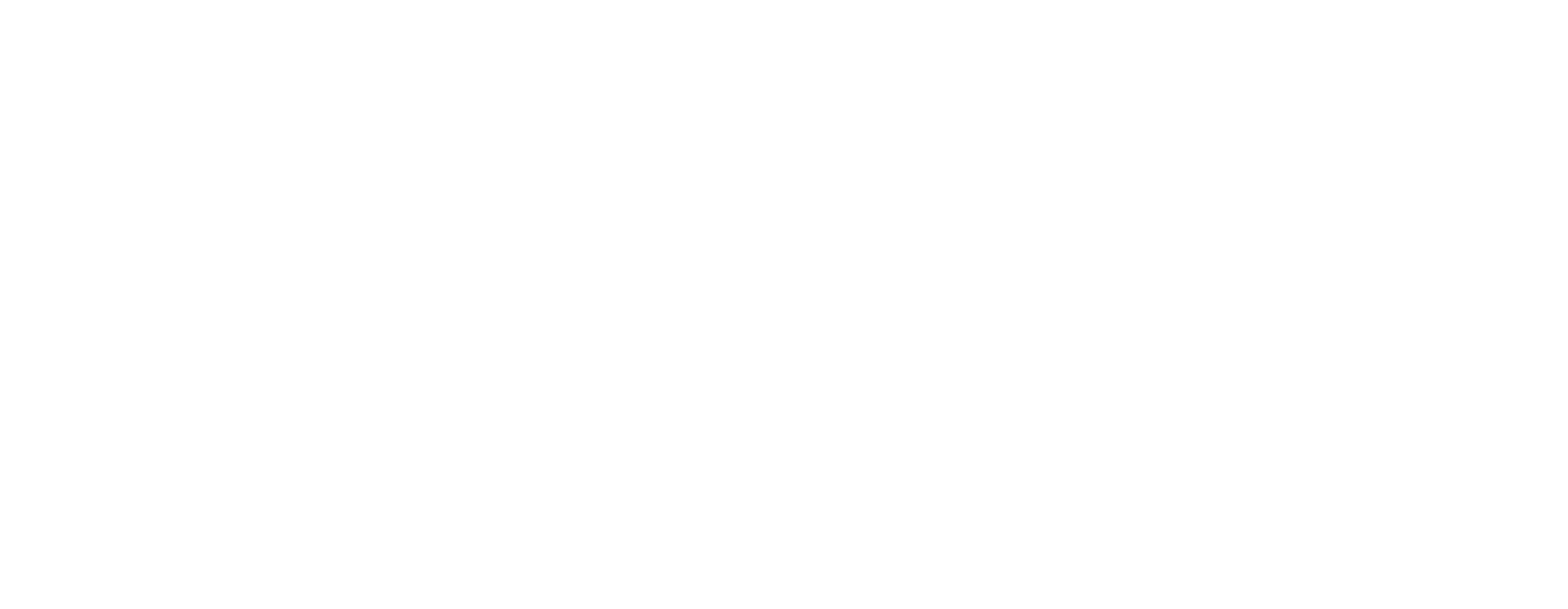 Thick white wavy squiggly line with three curves on a black background.