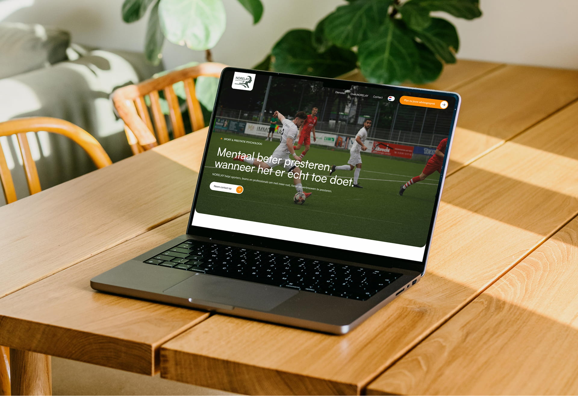 An website design case
