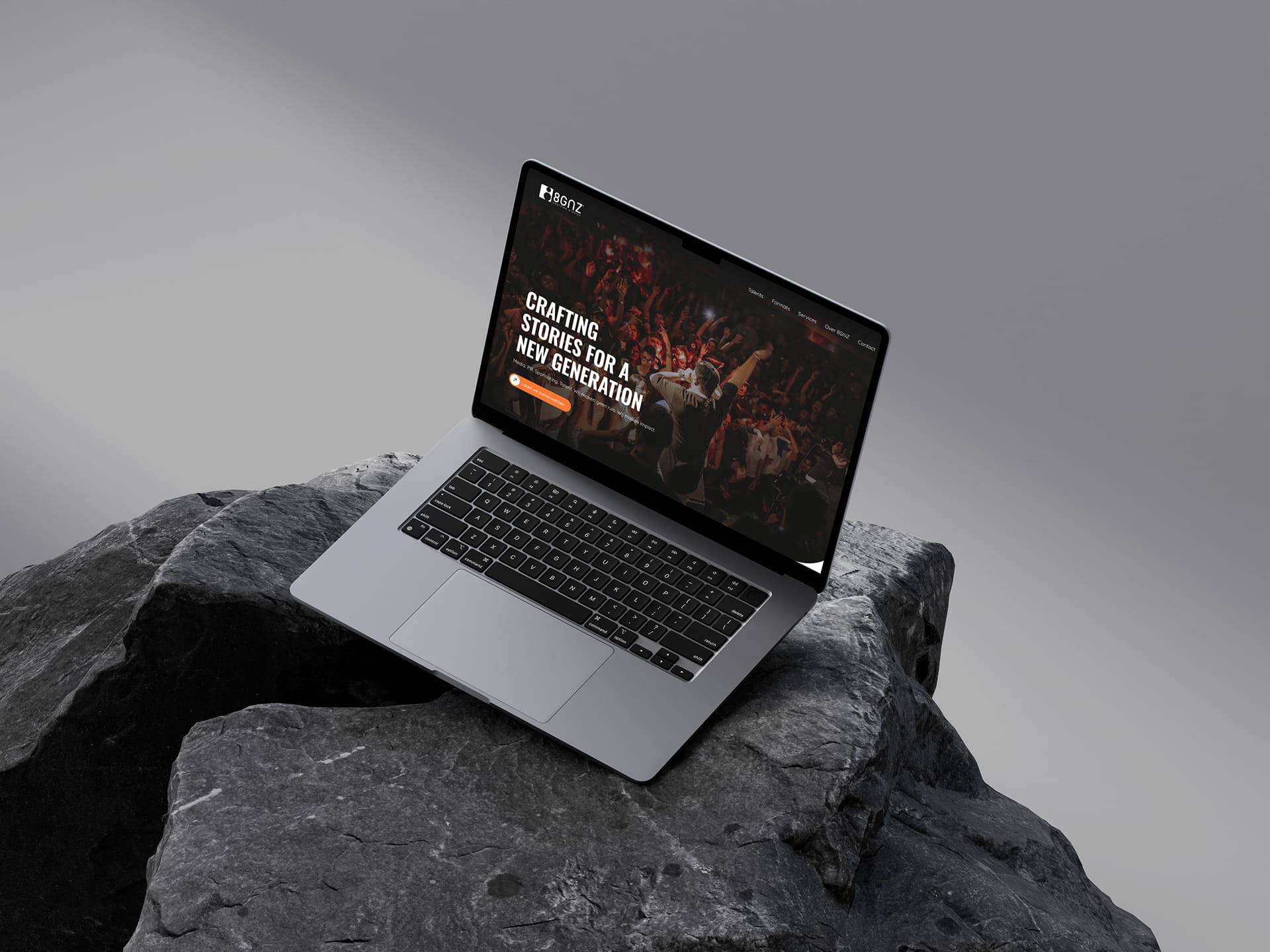 An website design case