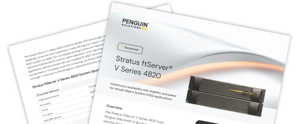 两页的 ftServer V Series 手册