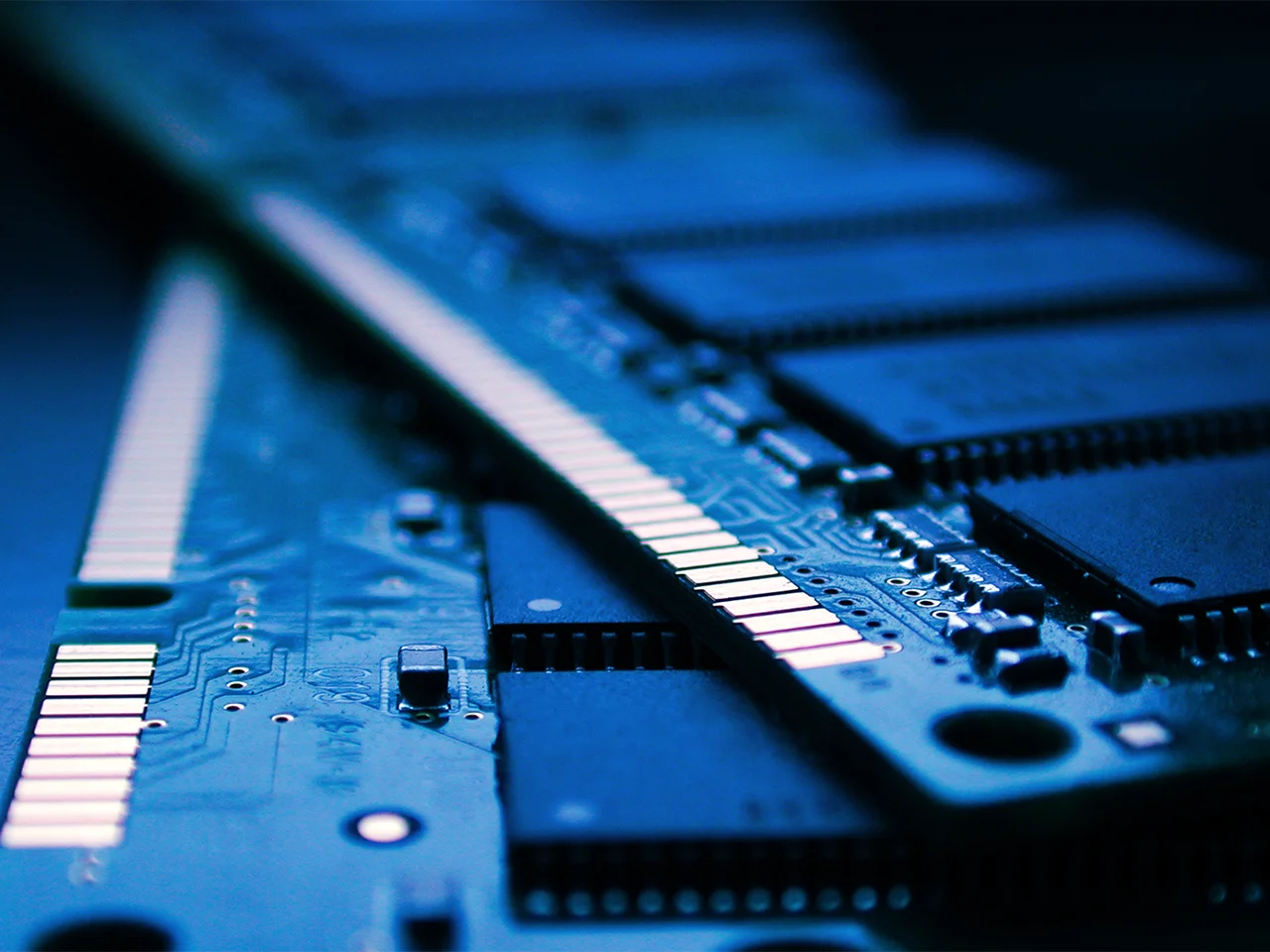 Stacked memory modules