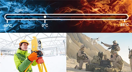 Industrial temperature extremes