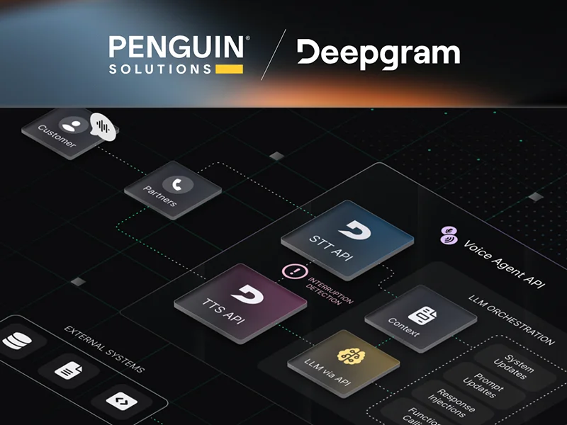 Penguin Solutions Selected by Deepgram