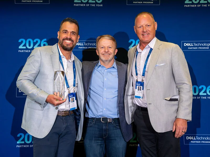 Dell award presentation