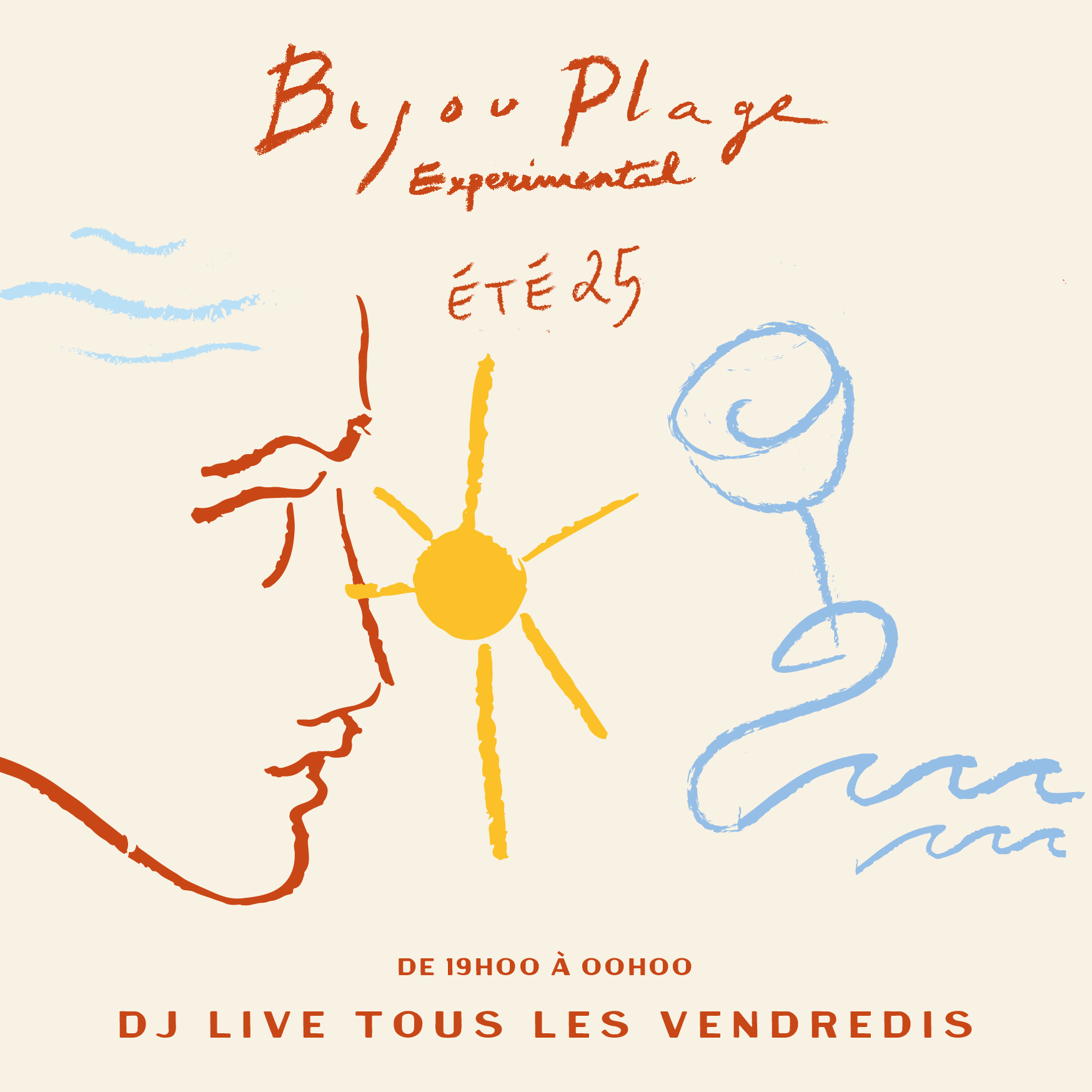 DJ Live Bijou Plage Experimental