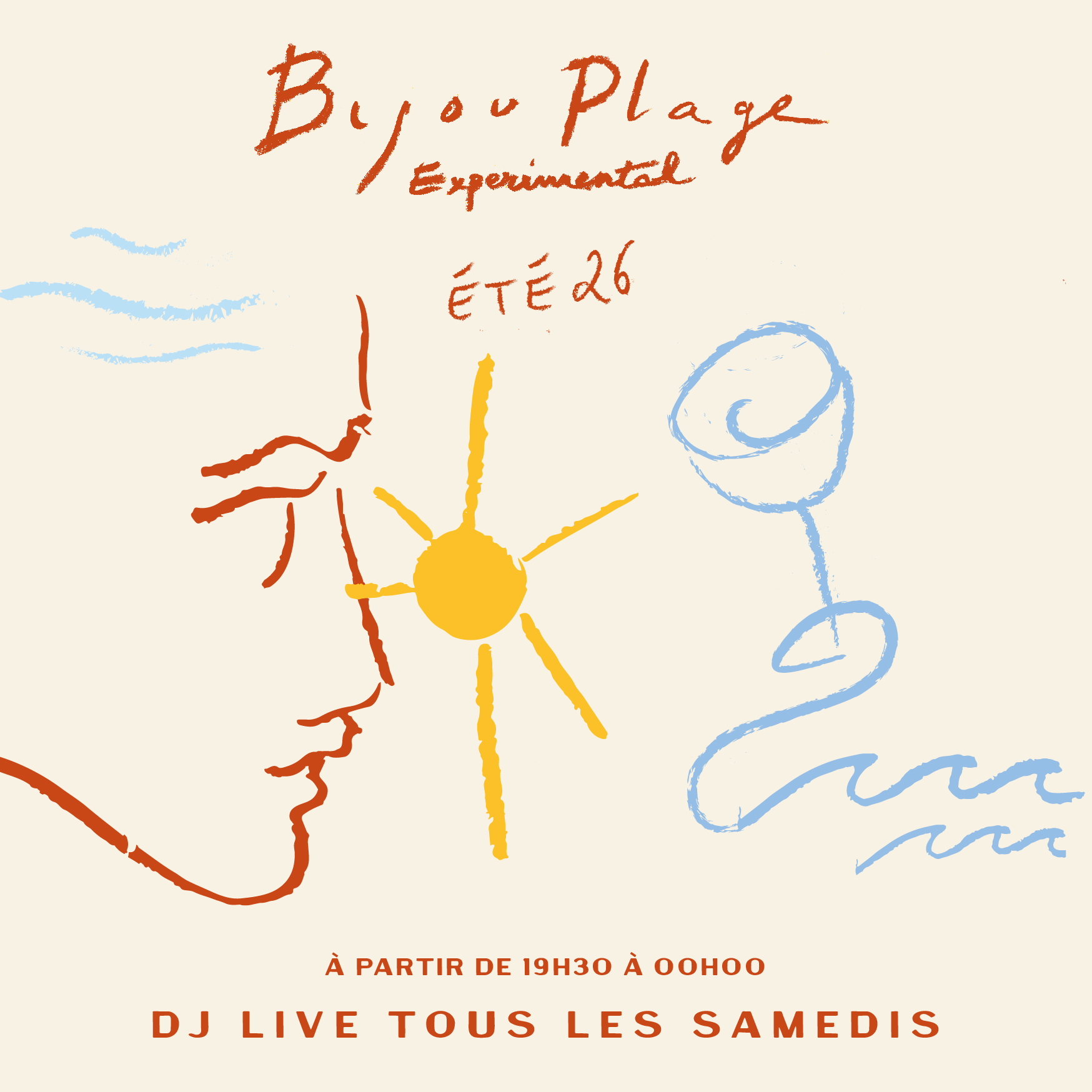 DJ Live Bijou Plage Experimental