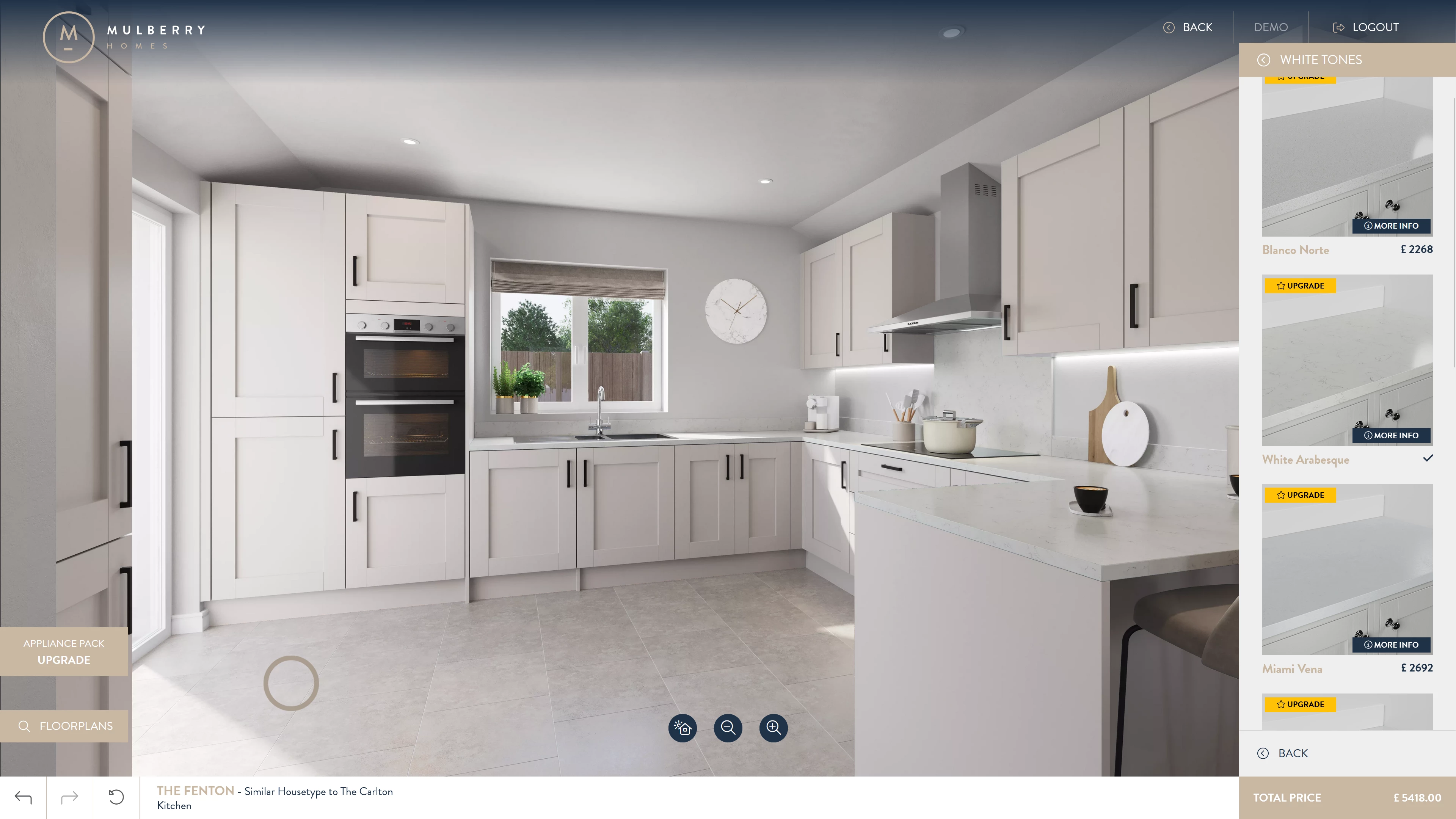 Mulberry Homes Configurator