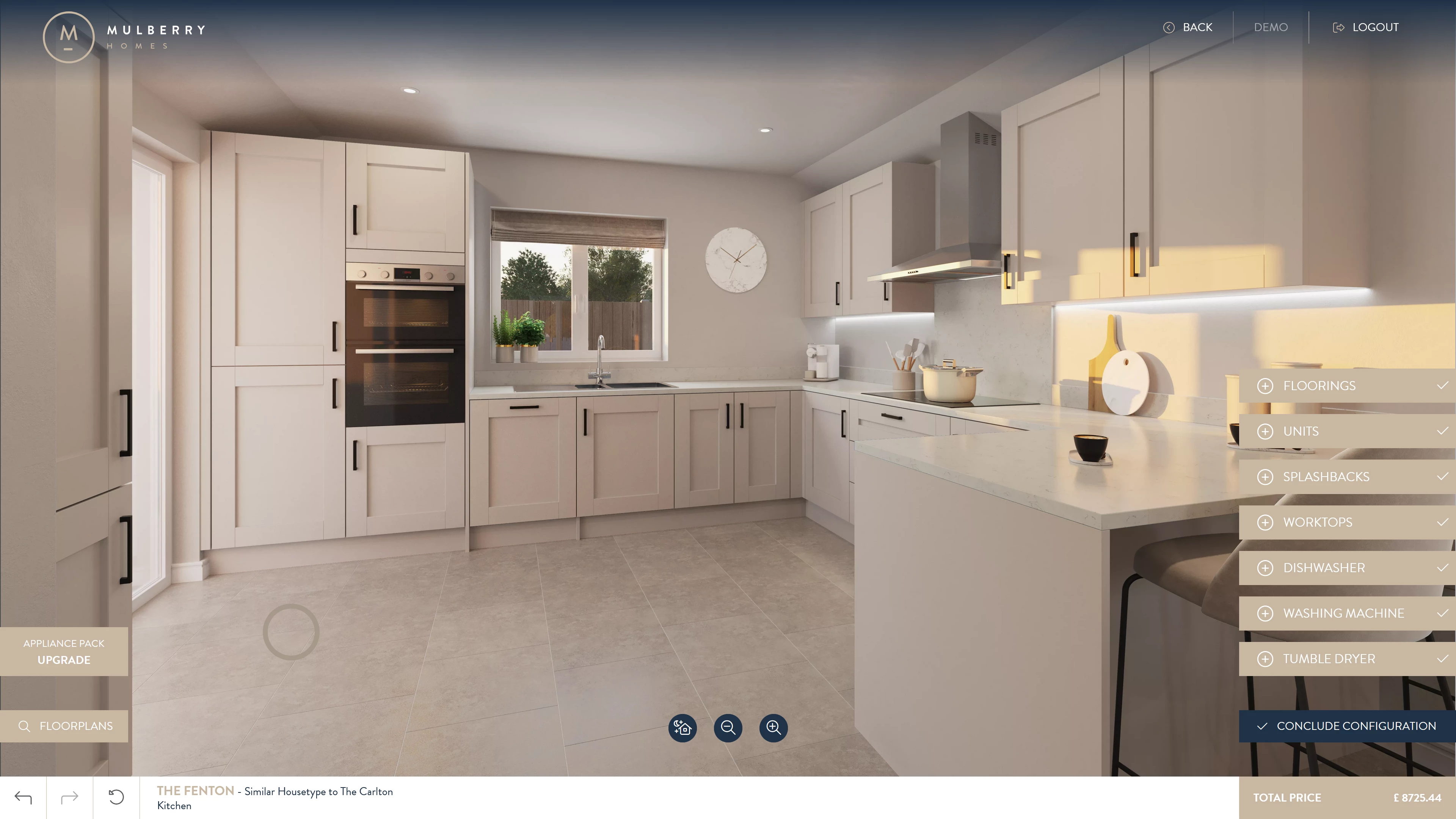 Mulberry Homes Configurator