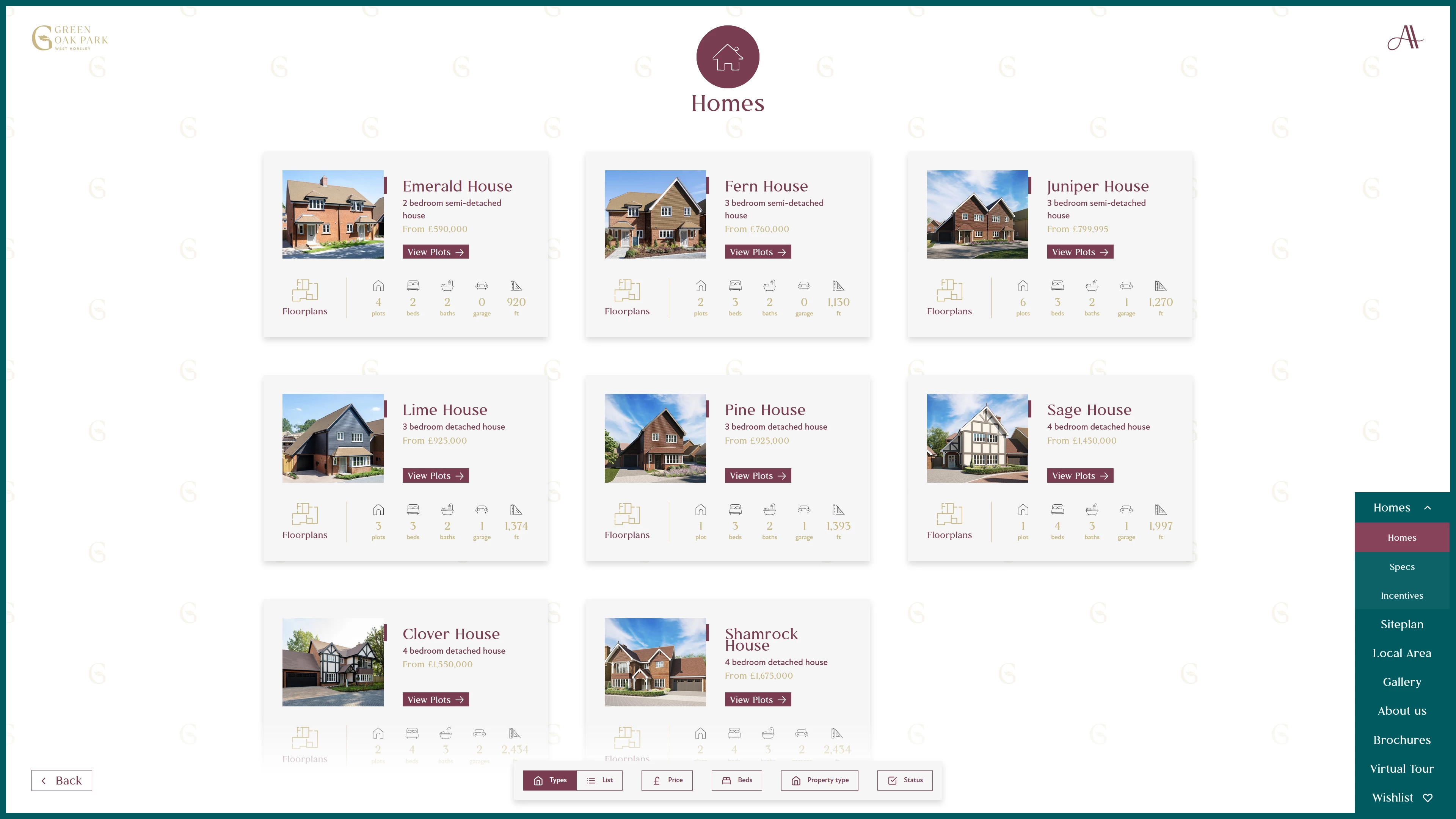 Green Oak Park Interactive Marketing Suite