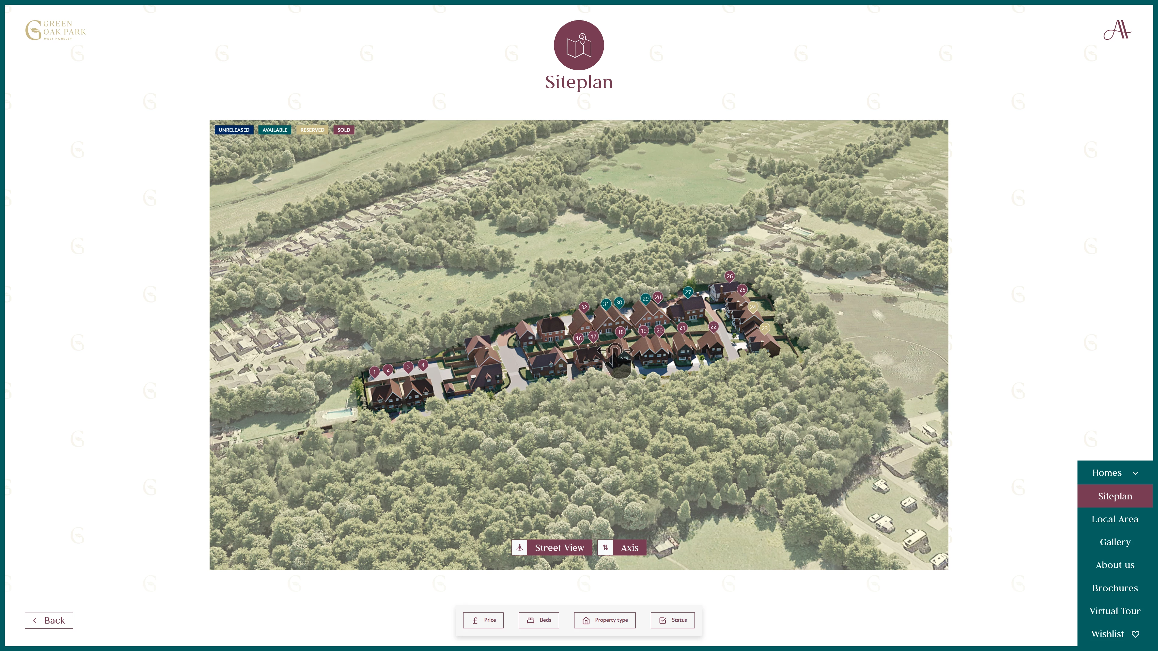 Green Oak Park Interactive Marketing Suite