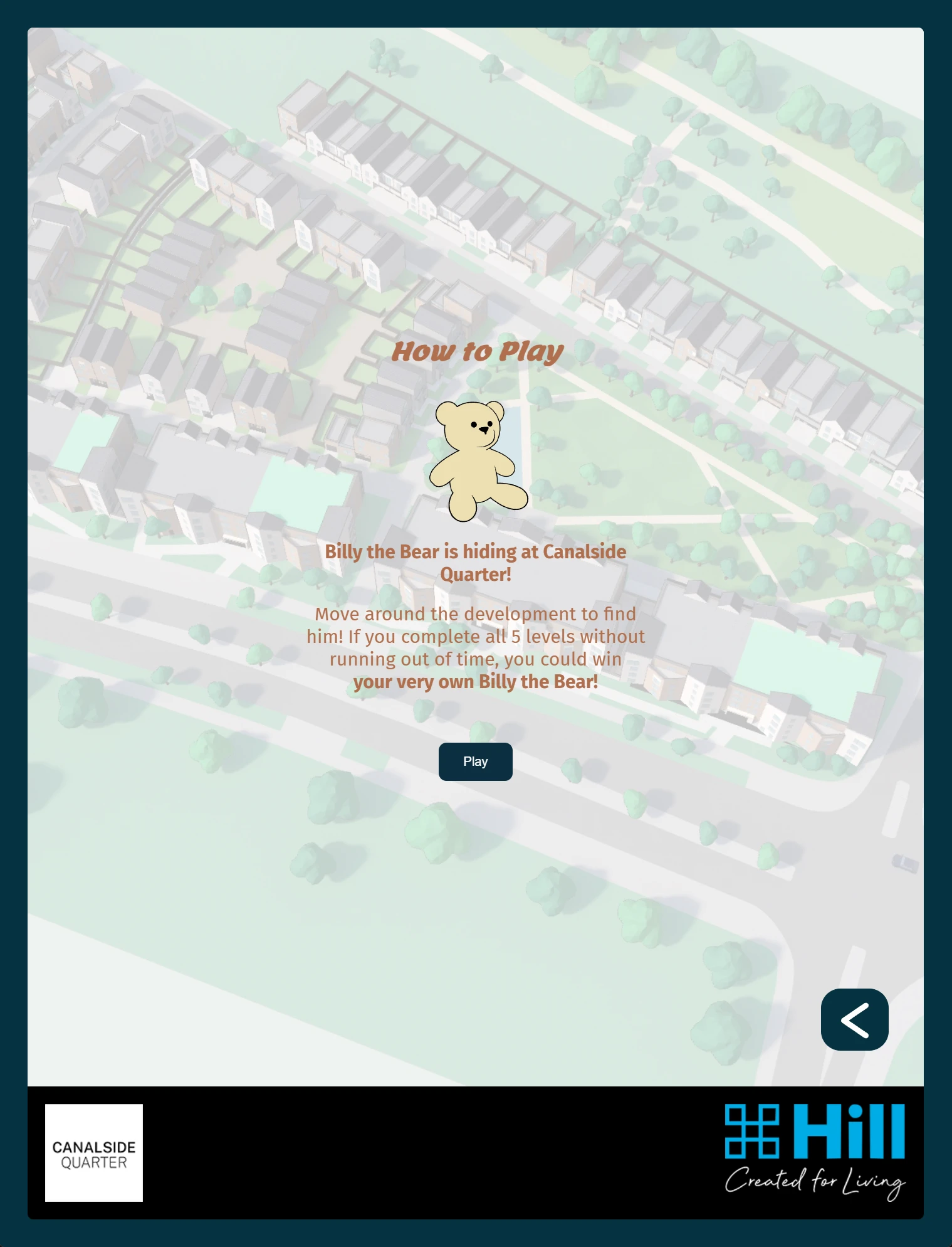 Where is Billy the Bear? - The Hill Group Interactive game
