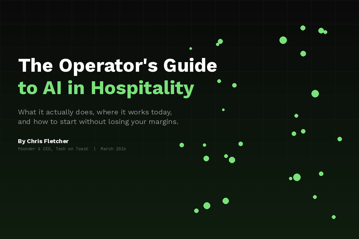 The Operator's Guide to AI in Hospitality