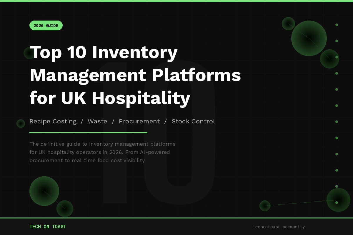 10 Inventory Management Platforms for UK Hospitality in 2026