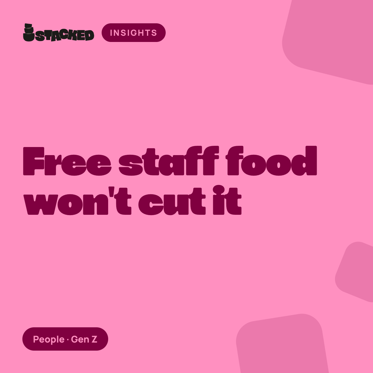 Attracting and Retaining Gen Z in Hospitality (spoiler: free staff food won’t cut it)