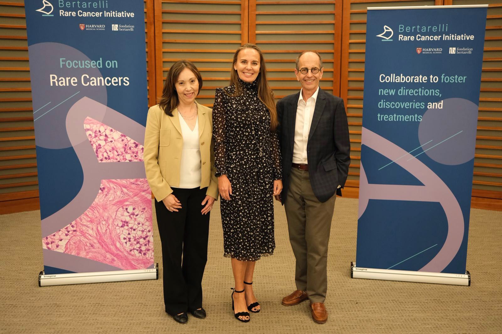Dona Bertarelli at the Rare Cancer Initiative event