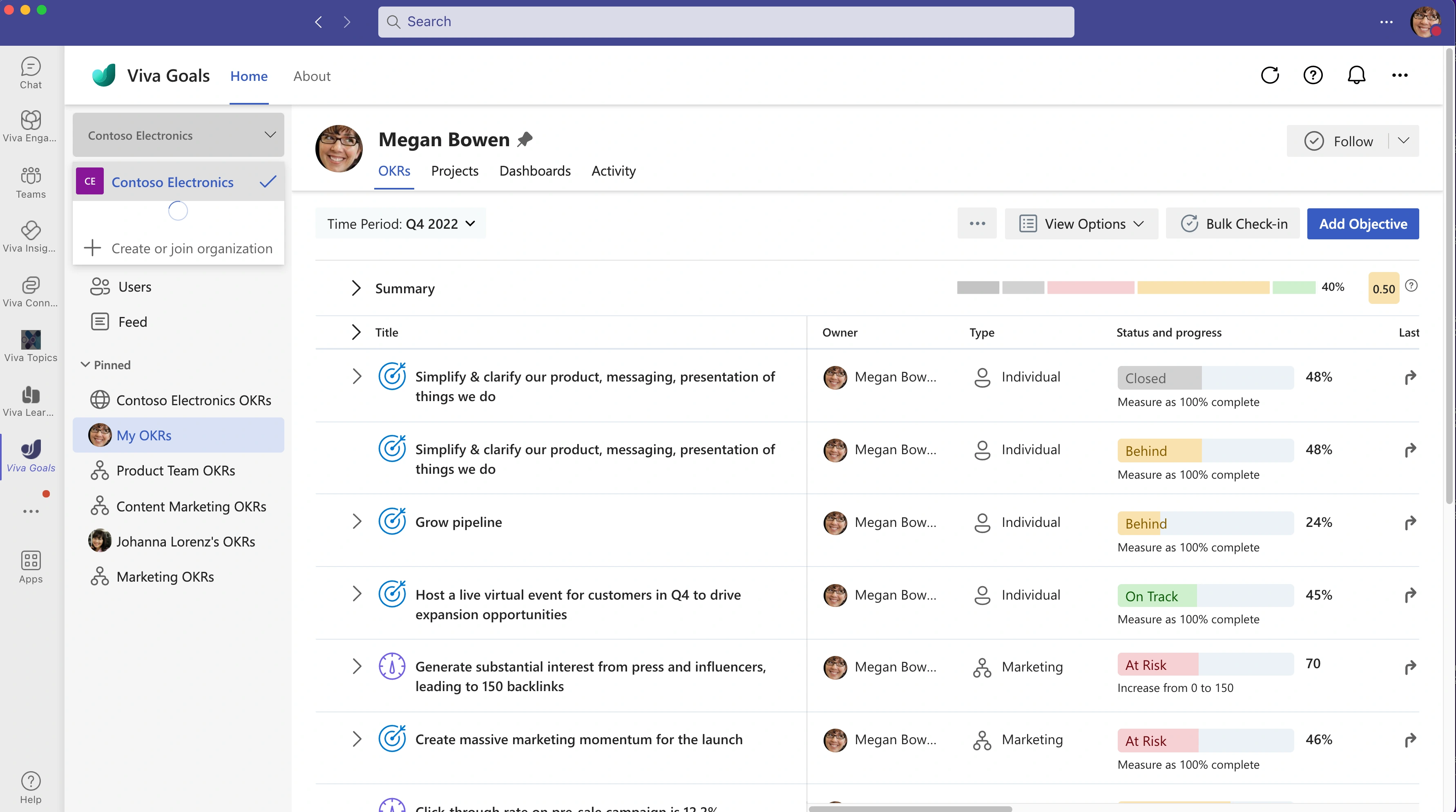 microsoft-viva-goals-dashboard