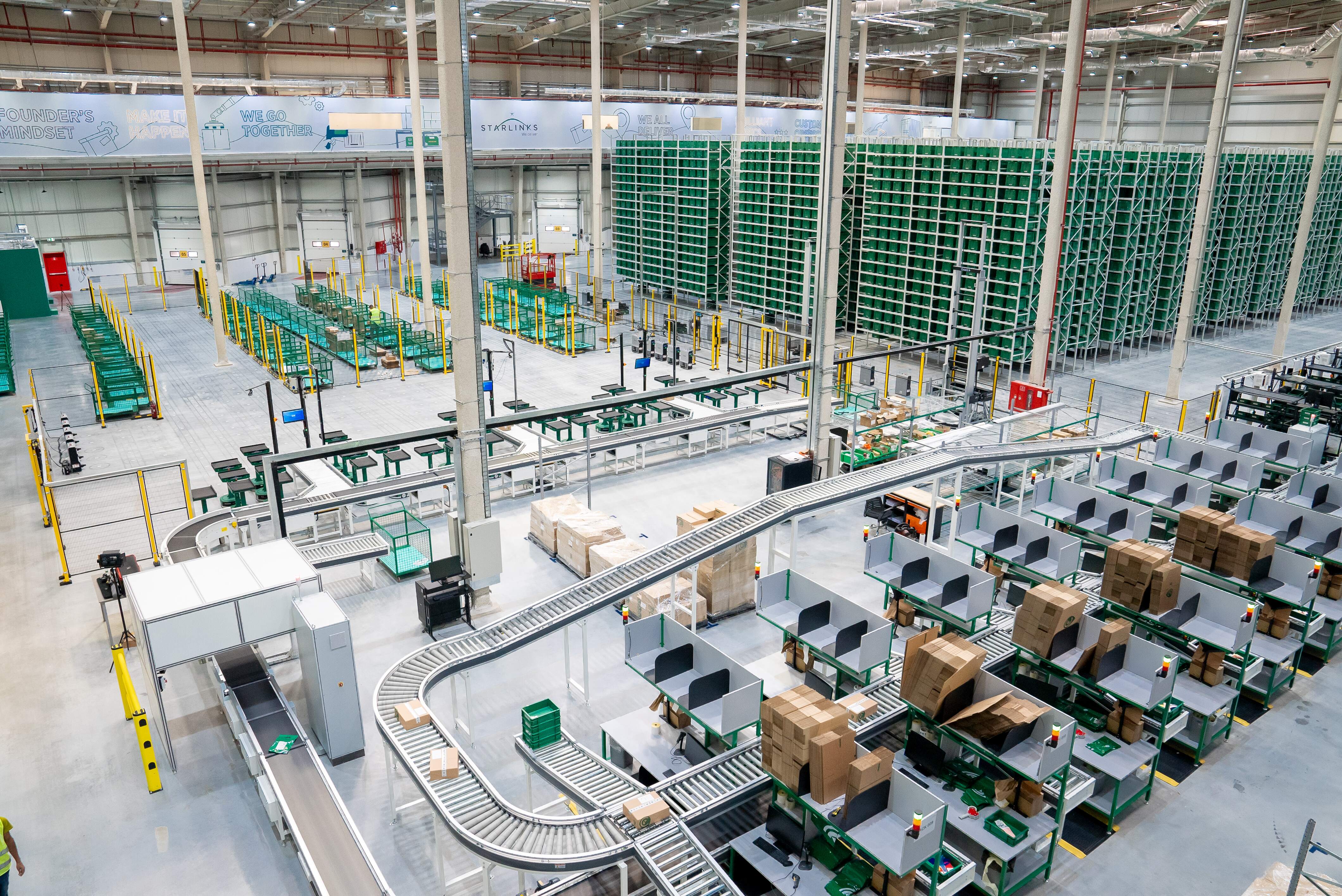 Starlinks Robotics Enabled Warehouse