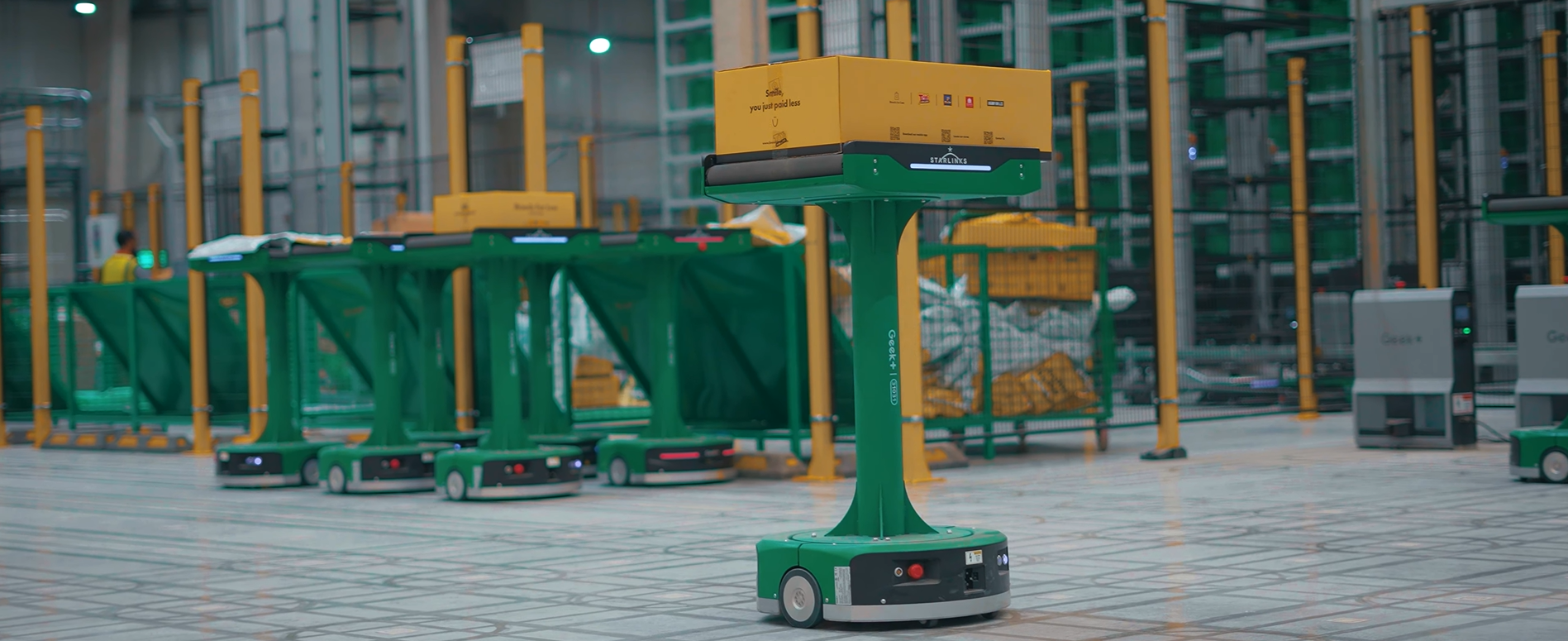 Starlinks ICON Warehouse, robotics automated fulfillment