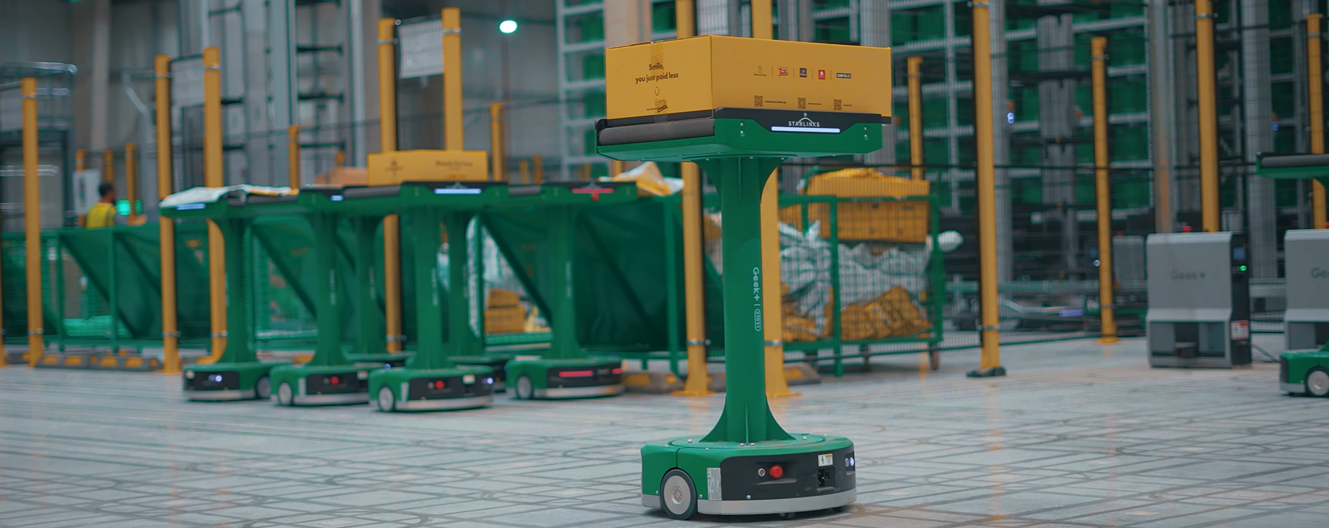 Starlinks robotics supported fuilfilment