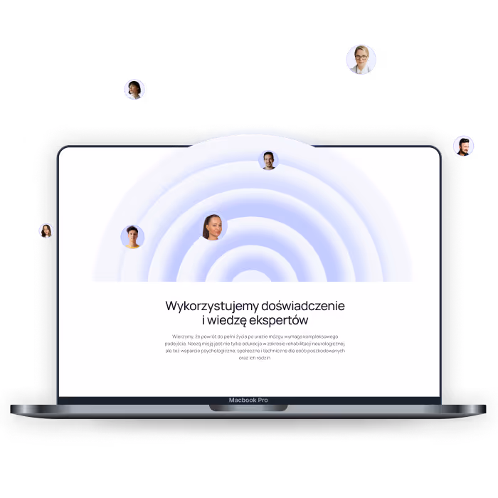 Prezentacja przyjemnych i empatycznych elementów strony