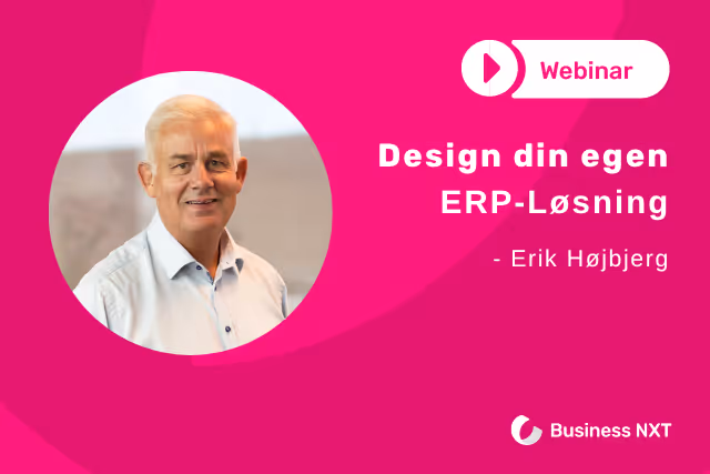 Design din egen ERP-løsning