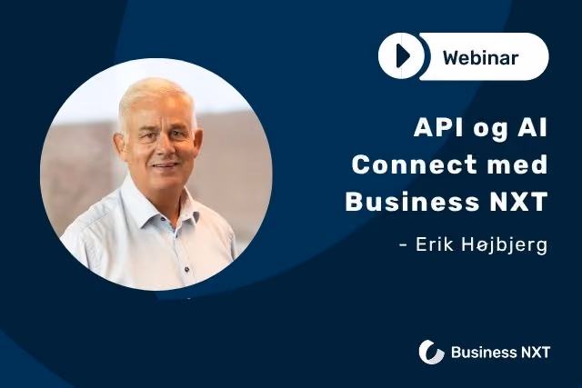 API og AI Connect med Business NXT - 9 september