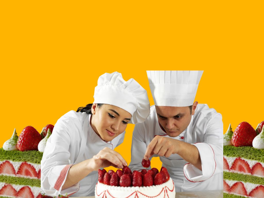 Chef pâtissier responsable de la gestion, de la production et de la création pâtissière en grande distribution