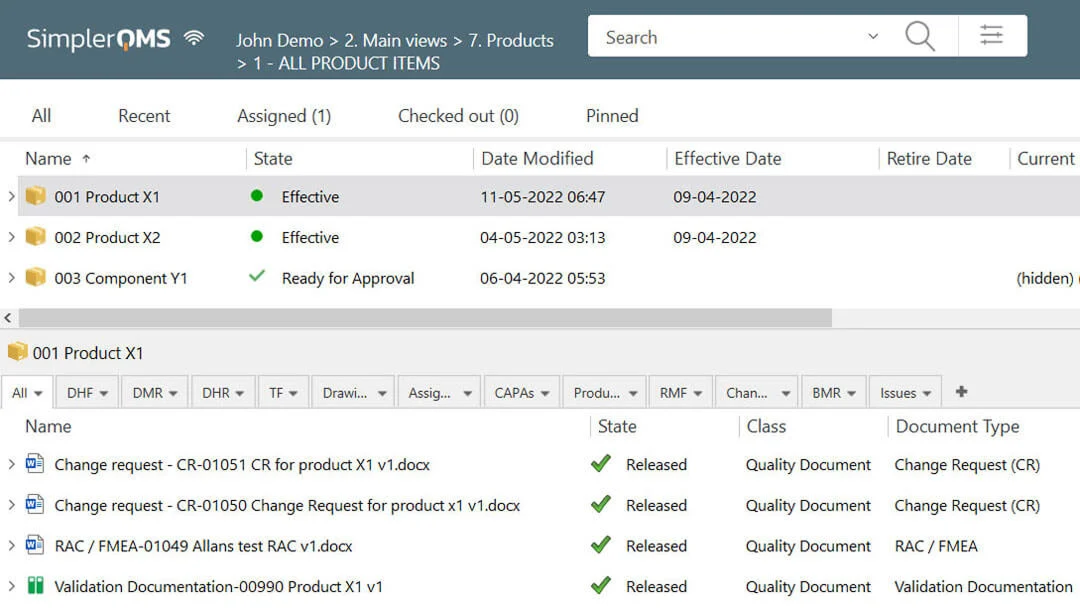 SimplerQMS lab management software