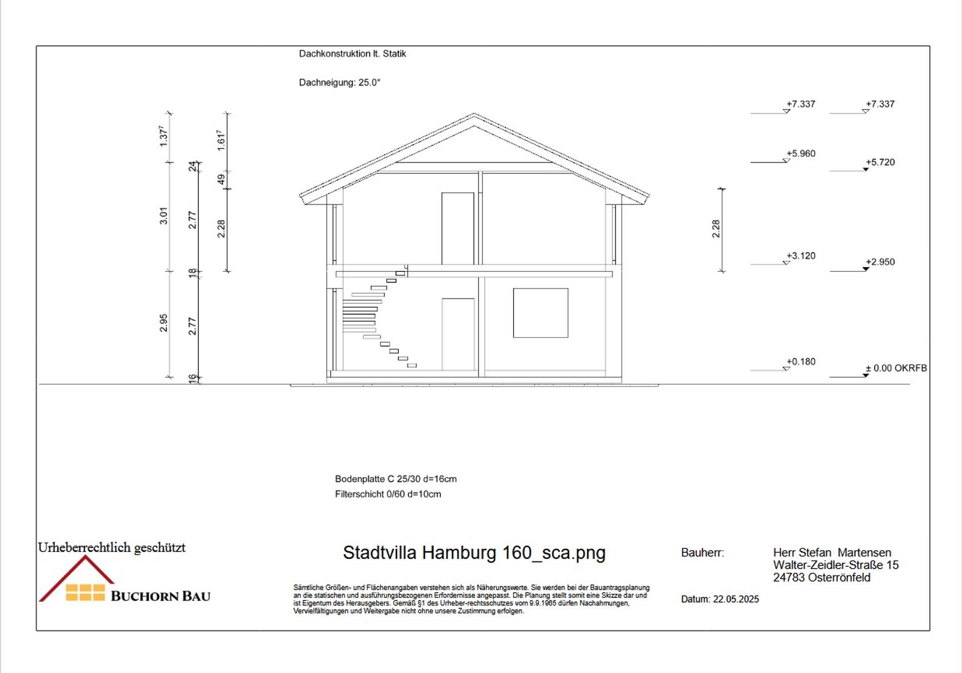 Schnittzeichnung_Stadtvilla HA