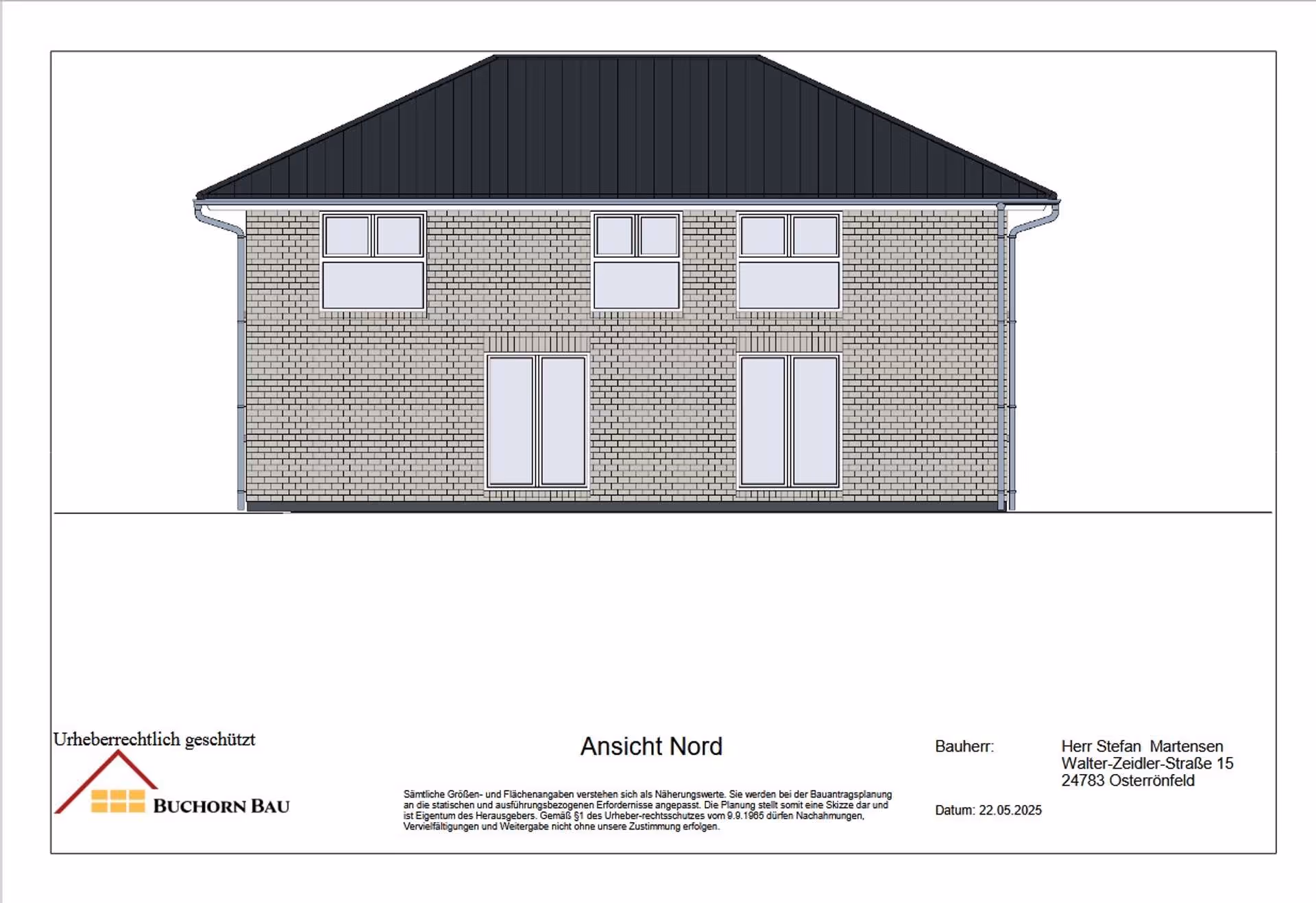 Ansicht 1_Stadtvilla HAMBURG 1