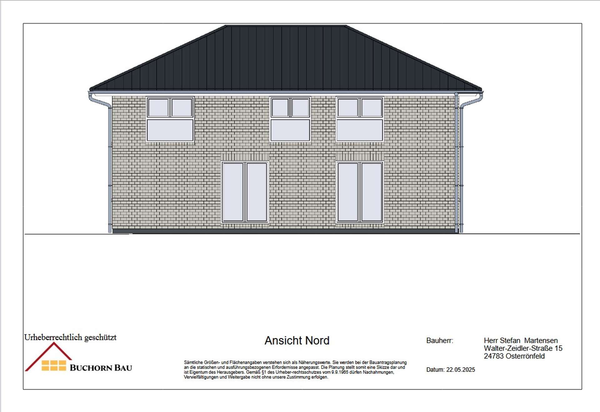 Ansicht 1_Stadtvilla HAMBURG 1