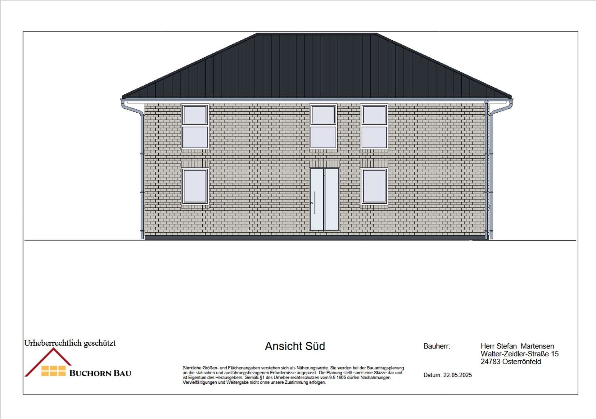 Ansicht 3_Stadtvilla HAMBURG 1