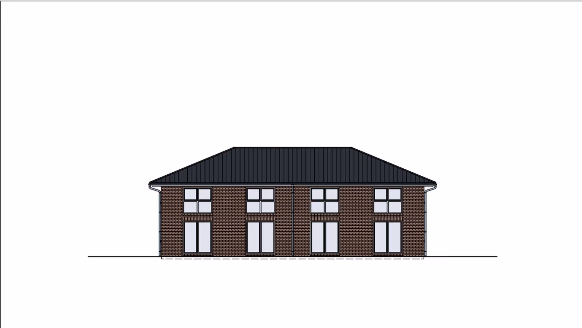 BUCHORN-Massivhaus baut Ihre Stadtvilla-Doppelhaushälfte in HH-Bergstedt