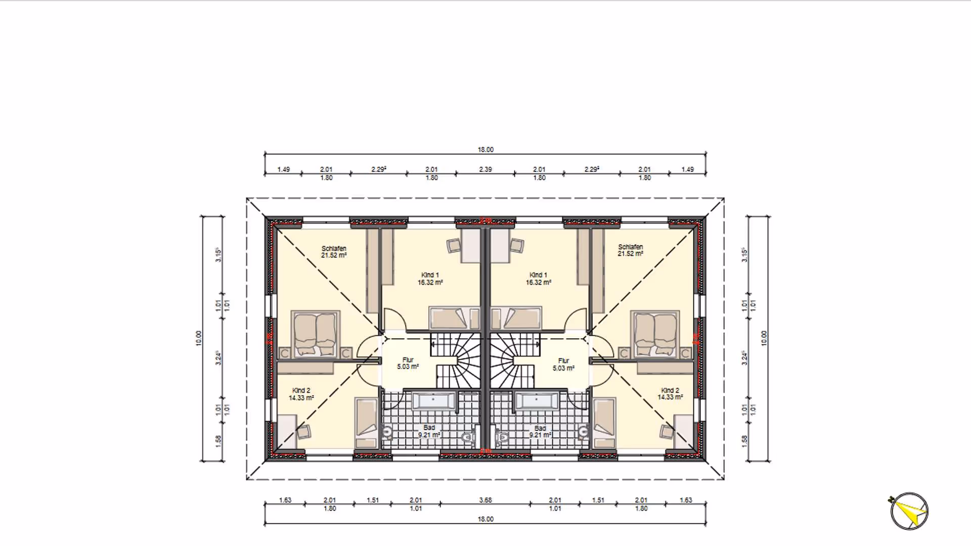 Beispielgrundriss OG_Stadtvill