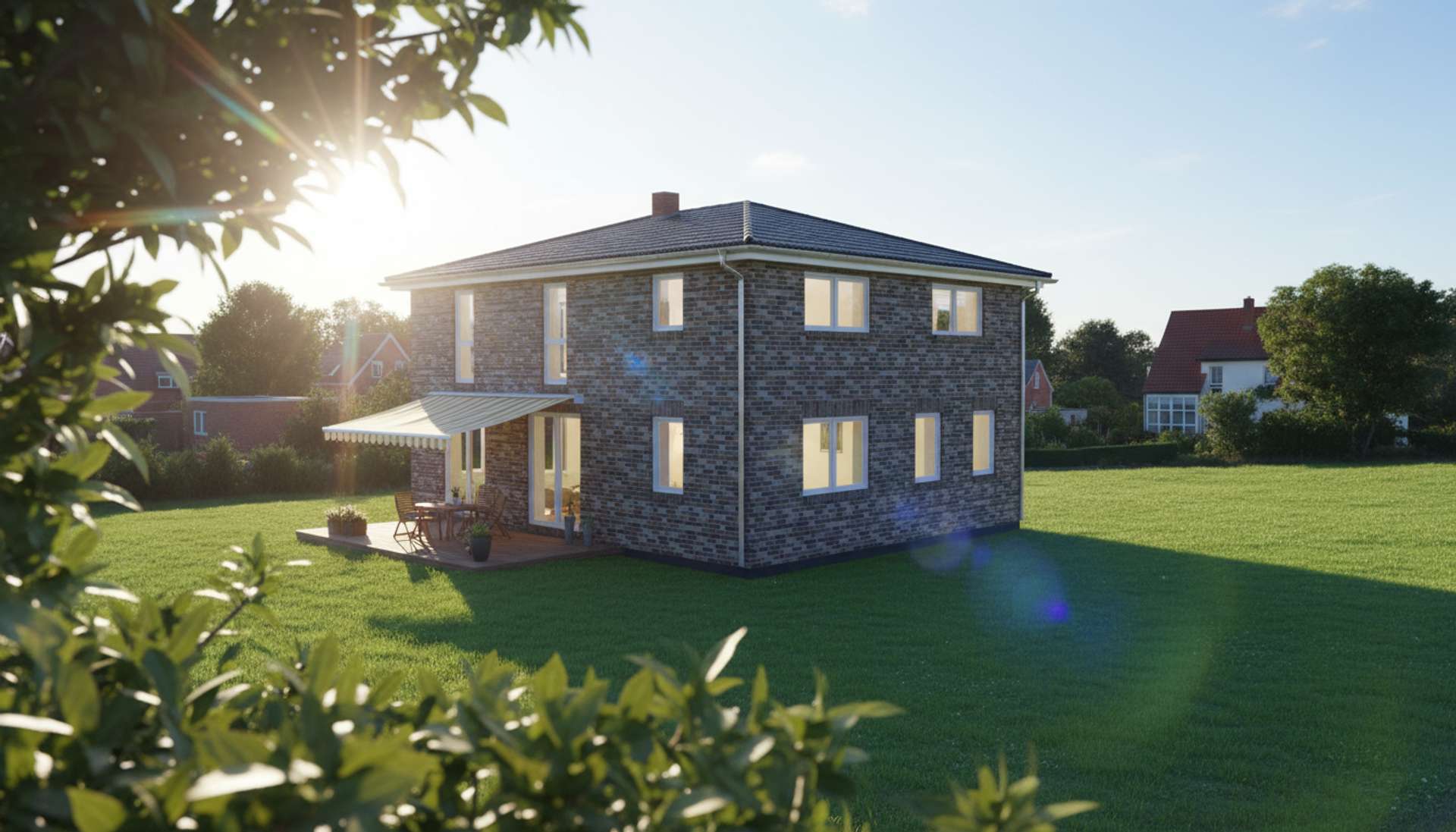 Am schönsten ist es zu Hause. BUCHORN-Bau baut IHR Eigenheim Neu als Stadtvilla in Iserbrook!