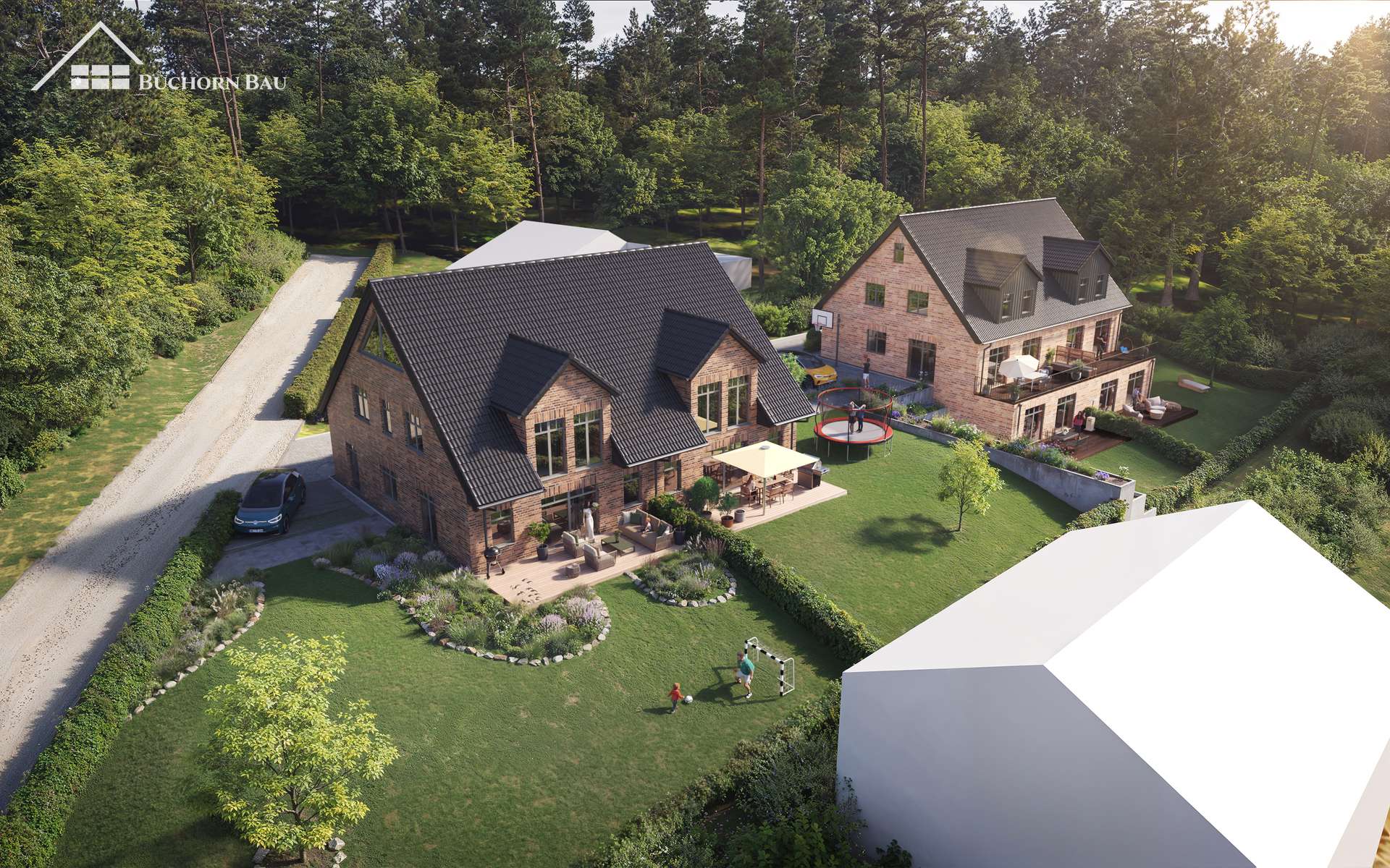 Neubauprojekt "Falkenbergsweg 17", Doppelhaus-Hälfte