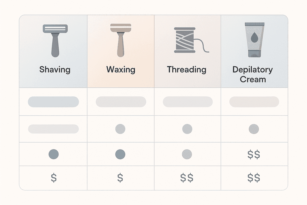 Traditional Hair Removal Methods Breakdown