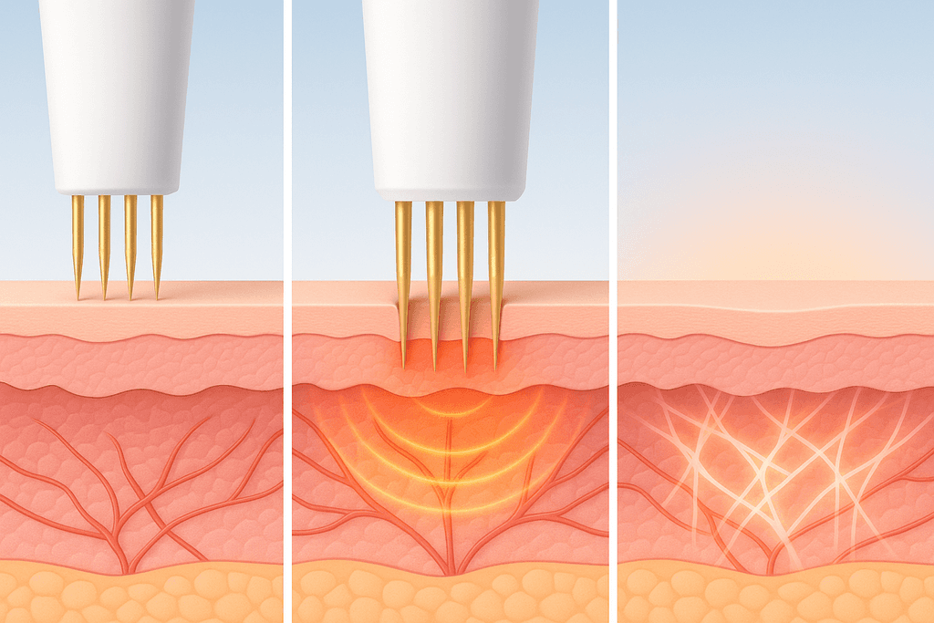 RF Microneedling for Deep Collagen Renewal